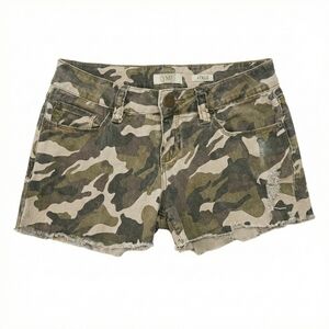 YMI Camouflage Jean Shorts